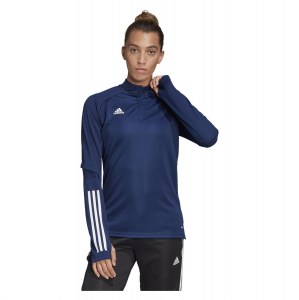 Adidas Womens Condivo 20 Training Top Team Navy Blue