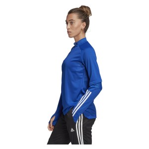 Adidas Womens Condivo 20 Training Top Team Royal Blue