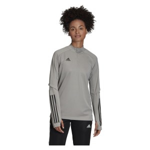 Adidas Womens Condivo 20 Training Top Team Mid Grey