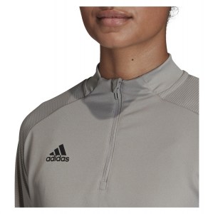 Adidas Womens Condivo 20 Training Top Team Mid Grey