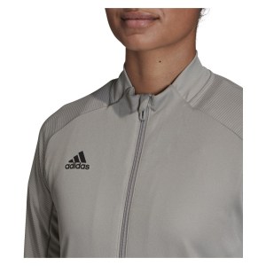 Adidas Womens Condivo 20 Training Jacket Team Mid Grey