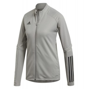 Adidas Womens Condivo 20 Training Jacket Team Mid Grey