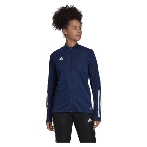 Adidas Womens Condivo 20 Training Jacket Team Navy Blue