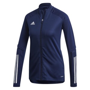 Adidas Womens Condivo 20 Training Jacket Team Navy Blue