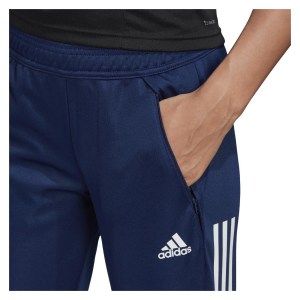 Adidas Womens Condivo 20 Training Pants Team Navy Blue-White