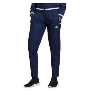 Adidas Womens Team 19 Woven Pant (w) Team Navy Blue-White