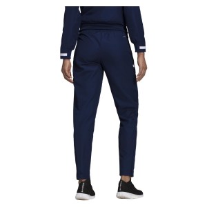 Adidas Womens Team 19 Woven Pant (w) Team Navy Blue-White