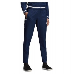Adidas Womens Team 19 Woven Pant (w) Team Navy Blue-White