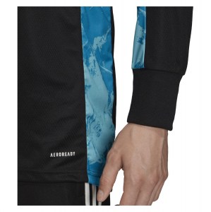 Adidas Adipro 20 Goalkeeper Jersey Black-Bold Aqua