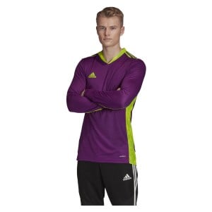 Adidas Adipro 20 Goalkeeper Jersey Glory Purple-Team Semi Sol Green