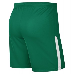 Nike Dri-fit League Knit II Shorts Pine Green-White-White