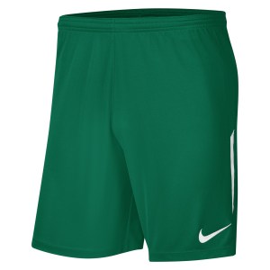 Nike Dri-FIT League Knit II Shorts Pine Green-White-White