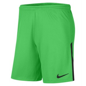 Nike Dri-fit League Knit II Shorts Green Spark-Black-Black
