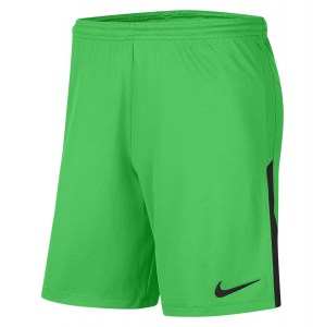 Nike Dri-FIT League Knit II Shorts Green Spark-Black-Black