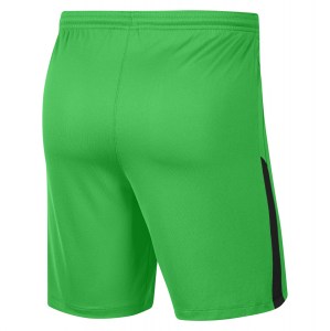Nike Dri-FIT League Knit II Shorts Green Spark-Black-Black