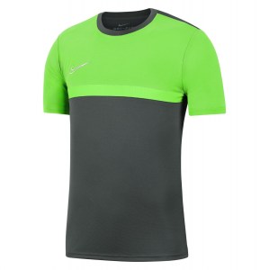 Nike Dri-fit Academy Pro Tee Anthracite-Green Strike-White