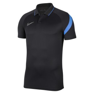 Nike Dri-fit Academy Pro  Polo Anthracite-Photo Blue-White