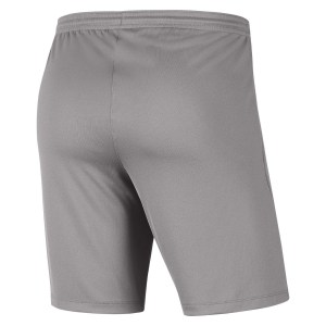 Nike Dri-fit Park III Shorts Pewter Grey-Black