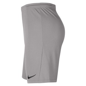 Nike Dri-fit Park III Shorts Pewter Grey-Black