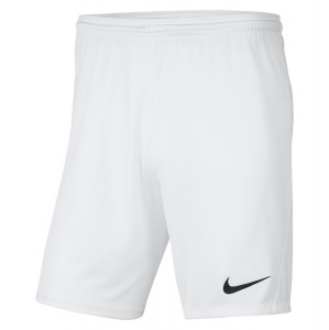 Nike Dri-fit Park III Shorts White-Black