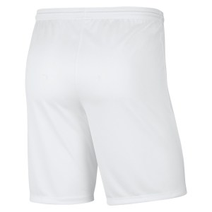 Nike Dri-fit Park III Shorts White-Black