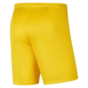 Nike Dri-fit Park III Shorts Tour Yellow-Black
