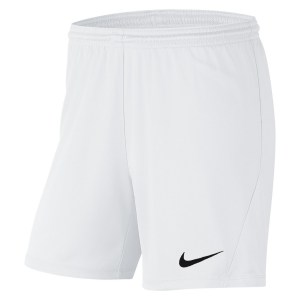 Nike Womens Dri-fit Park III Shorts (w) White-Black
