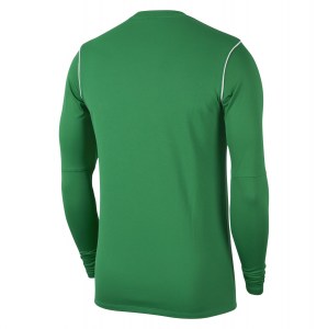 Nike Dri-fit Park 20 Crew Top Pine Green-White-White