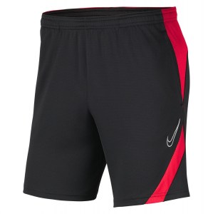 Nike Dri-fit Academy Pro Pocketed Shorts  Anthracite-Bright Crimson-White