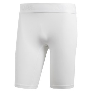 Adidas-LP Alphaskin Sport Short Tights White