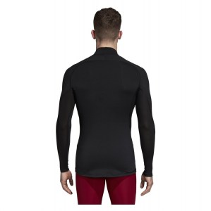 Adidas Alphaskin Climawarm Long Sleeve Top Black