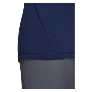 Adidas Alphaskin Climawarm Long Sleeve Top Dark Blue
