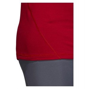 Adidas Alphaskin Climawarm Long Sleeve Top Power Red