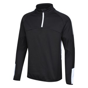 Classic Pro Team 1/4 Zip Midlayer Black-White