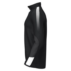 Classic Pro Team 1/4 Zip Midlayer Black-White