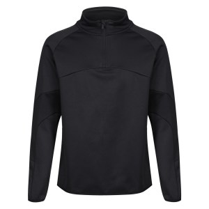Classic Pro Team 1/4 Zip Midlayer Black-Black