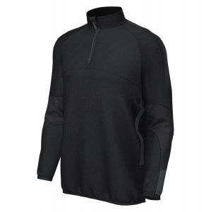 Classic Pro Team 1/4 Zip Midlayer Black-Black