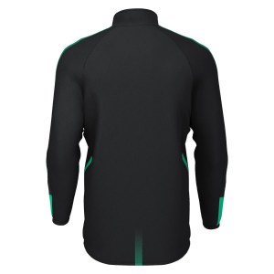 Classic Pro Team 1/4 Zip Midlayer Black-Green