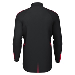 Classic Pro Team 1/4 Zip Midlayer Black-Red