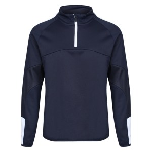 Classic Pro Team 1/4 Zip Midlayer Navy-White