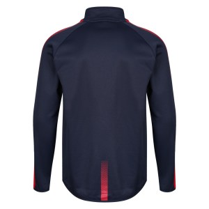 Classic Pro Team 1/4 Zip Midlayer Navy-Red