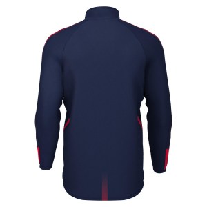 Classic Pro Team 1/4 Zip Midlayer Navy-Red