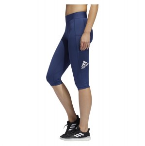 Adidas-LP Womens Alphaskin Capri Tights (w)