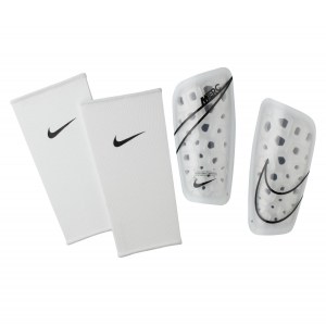 Nike Mercurial Lite Football Shin Guards White-Black-Pink Blast