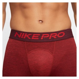 Nike Pro Men's Shorts Night Maroon-University Red-Black
