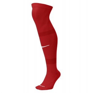 Nike Dri-fit Matchfit Over-the-calf Socks University Red-Gym Red-White