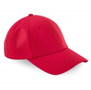 Beechfield Authentic Baseball Cap Classic Red