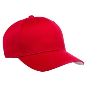 Flexfit Wooly Combed Baseball Cap Red