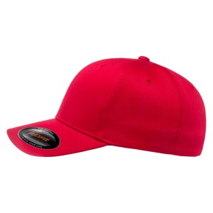 Flexfit Wooly Combed Baseball Cap Red