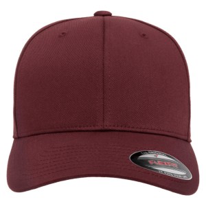 Flexfit Wooly Combed Baseball Cap Maroon
